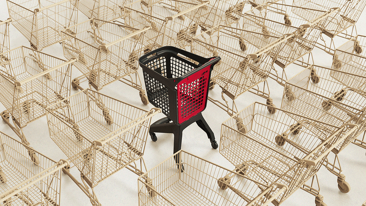 product design，shopping basket，Brand design，