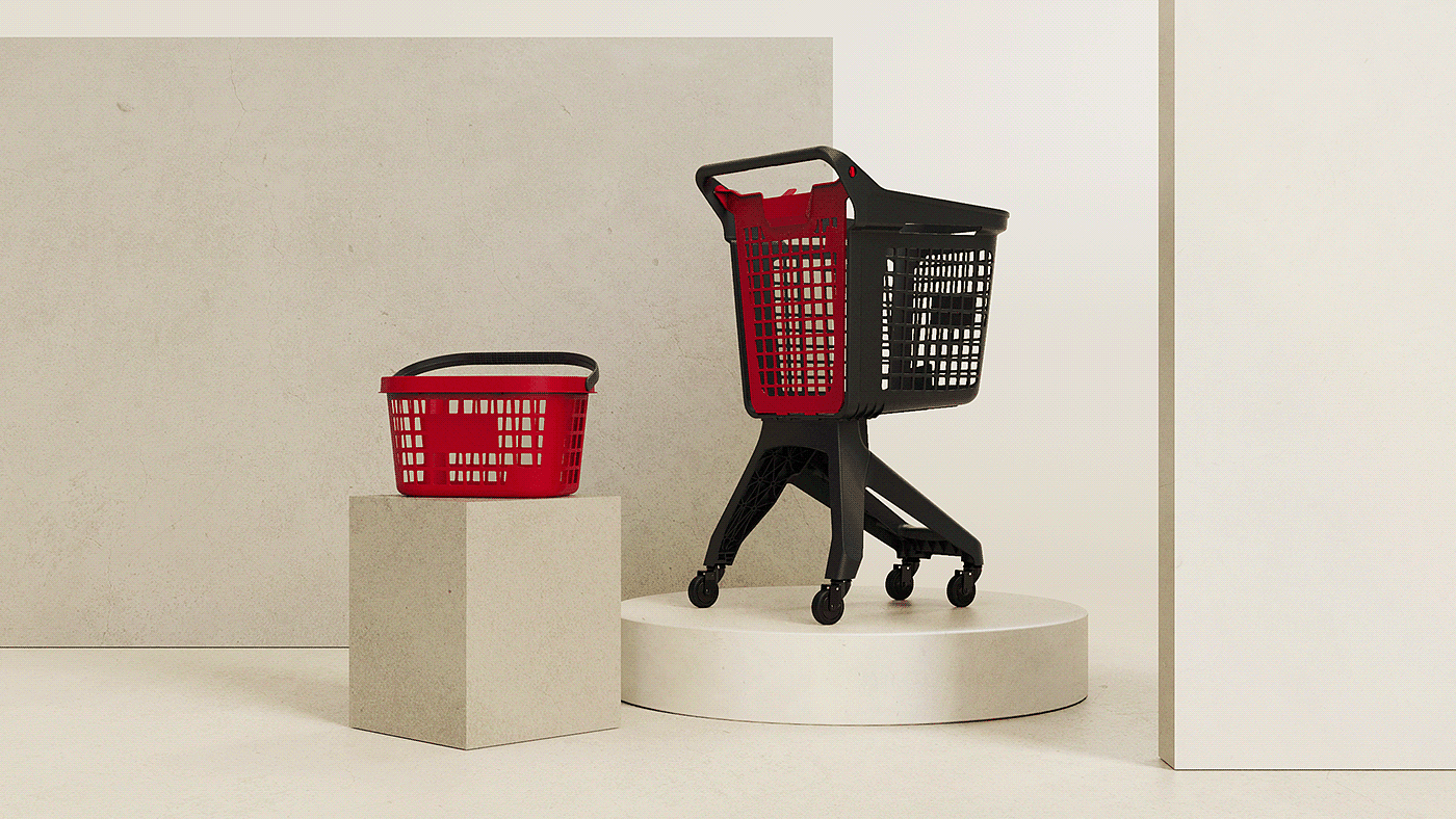 product design，shopping basket，Brand design，