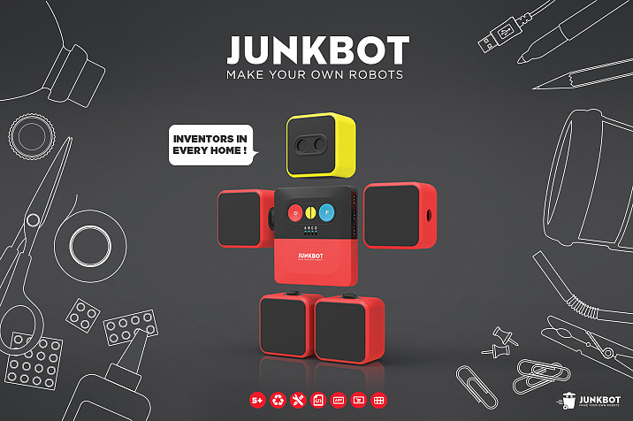 Toys，If Award，originality，suit，tool kit，robot，modularization，