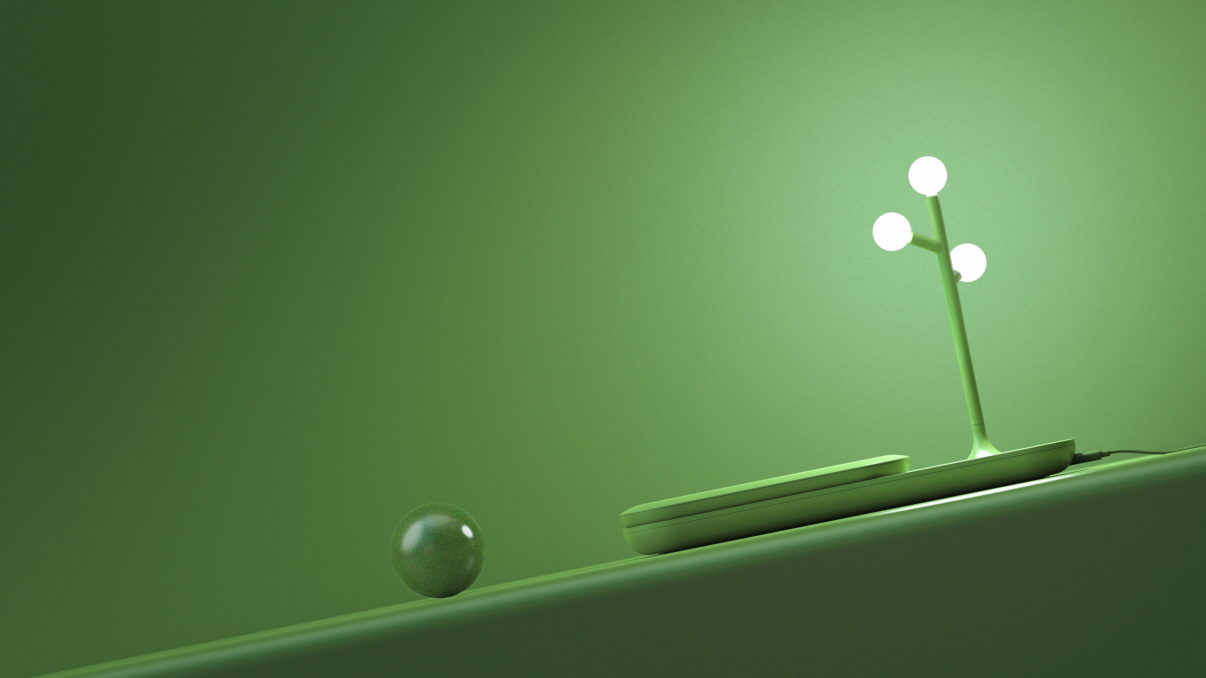 Night light，Atmosphere lamp，portable battery，Wireless charging，Receive，desktop，