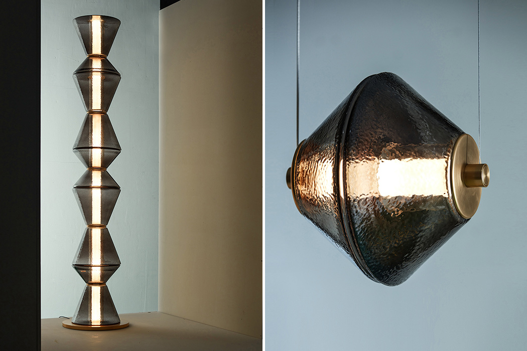 Totem Lamp，product design，lamp，