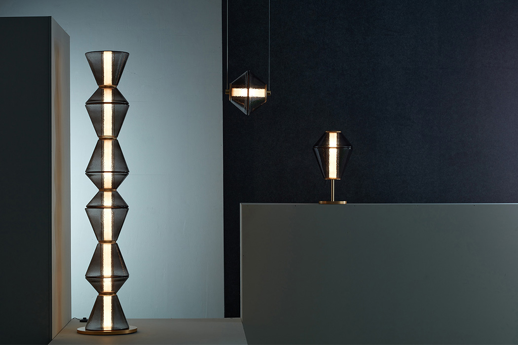 Totem Lamp，product design，lamp，