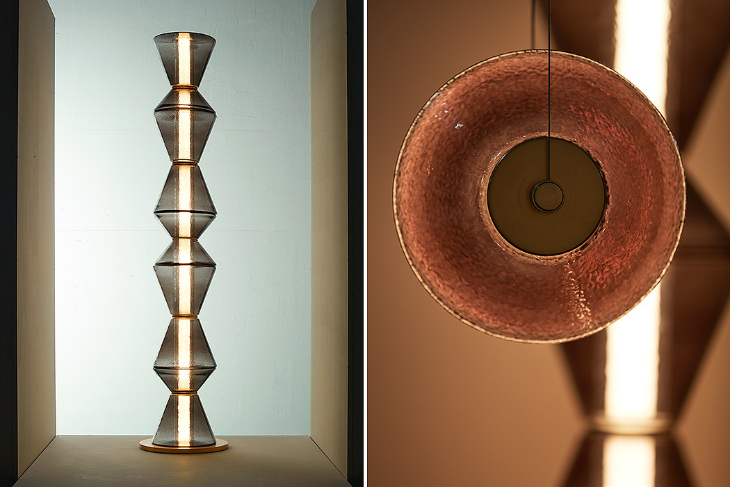 Totem Lamp，product design，lamp，