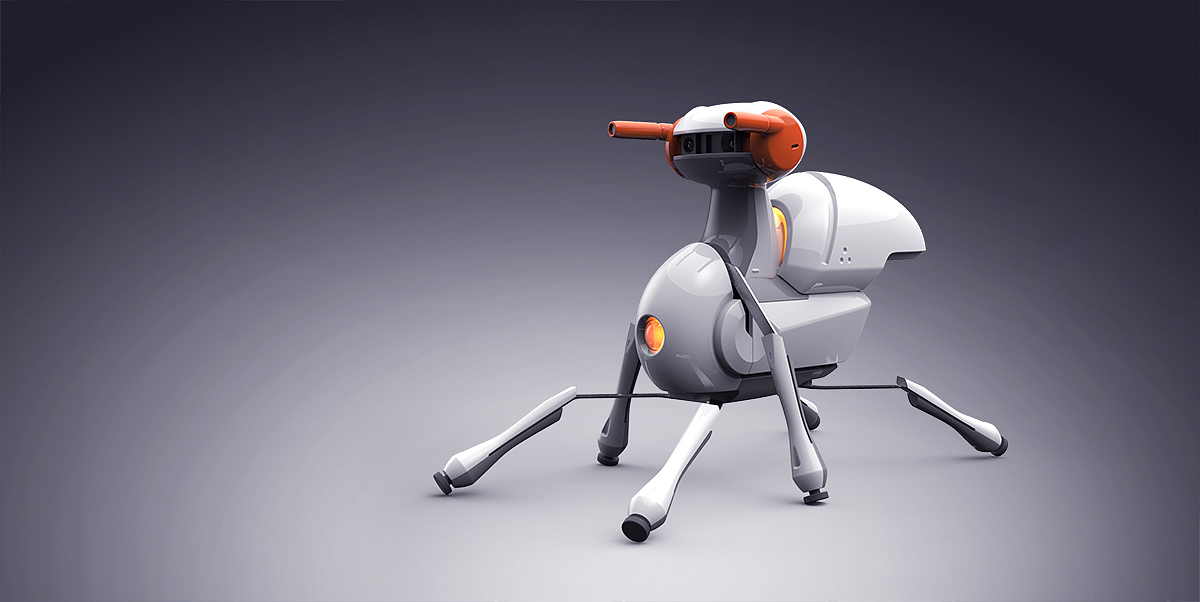 robot，industrial design，