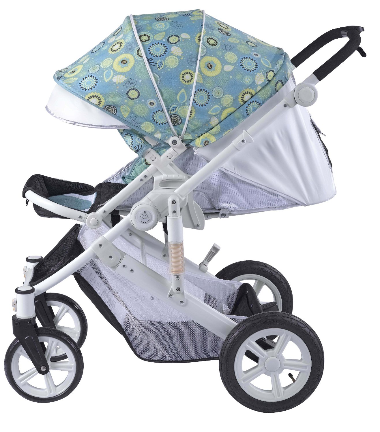 Four wheeled cart，Baby stroller，
