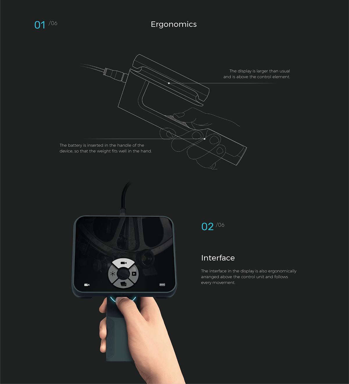 Endoscope，hold，Ergonomics，Testing instrument，HOLD，