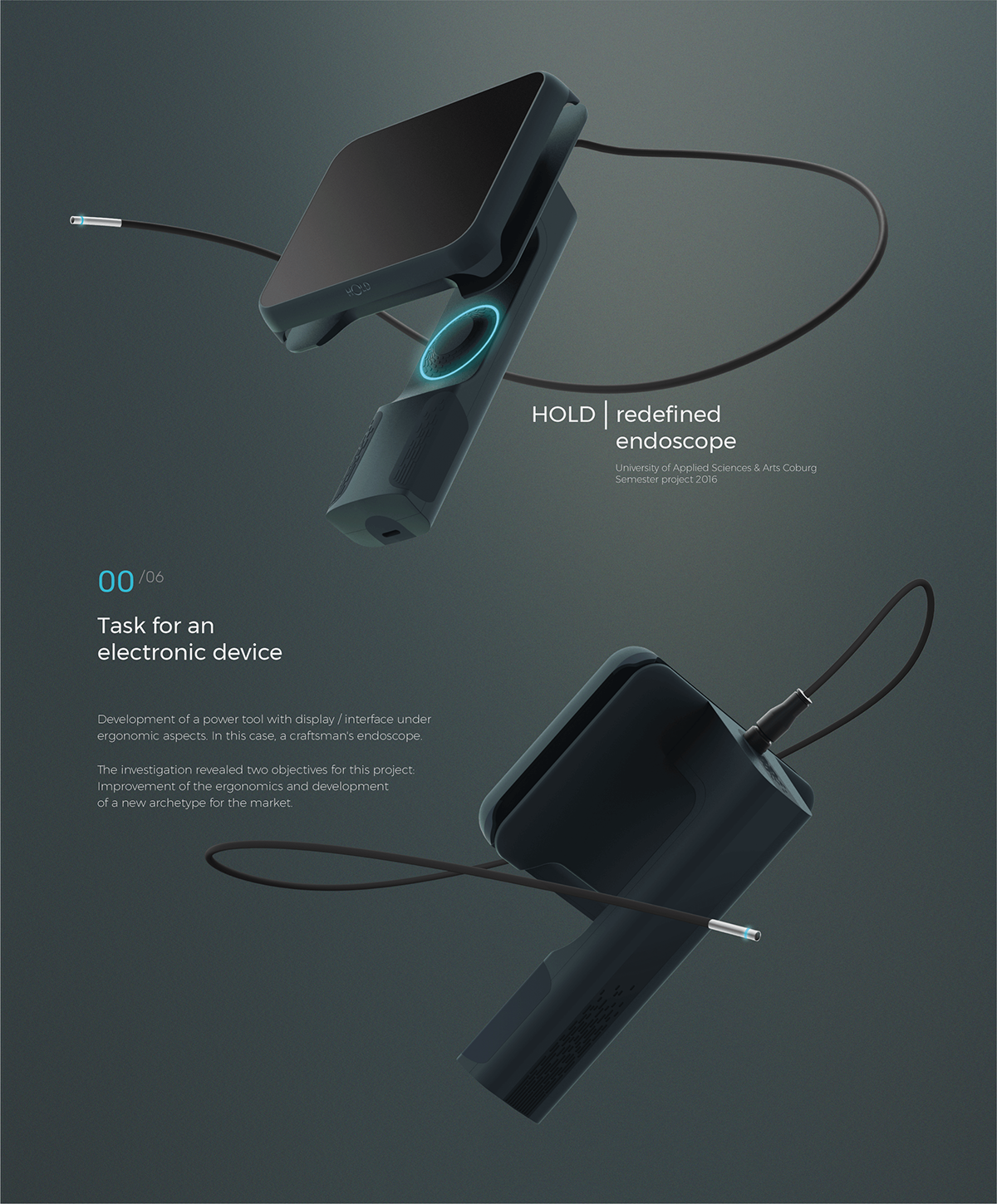 Endoscope，hold，Ergonomics，Testing instrument，HOLD，