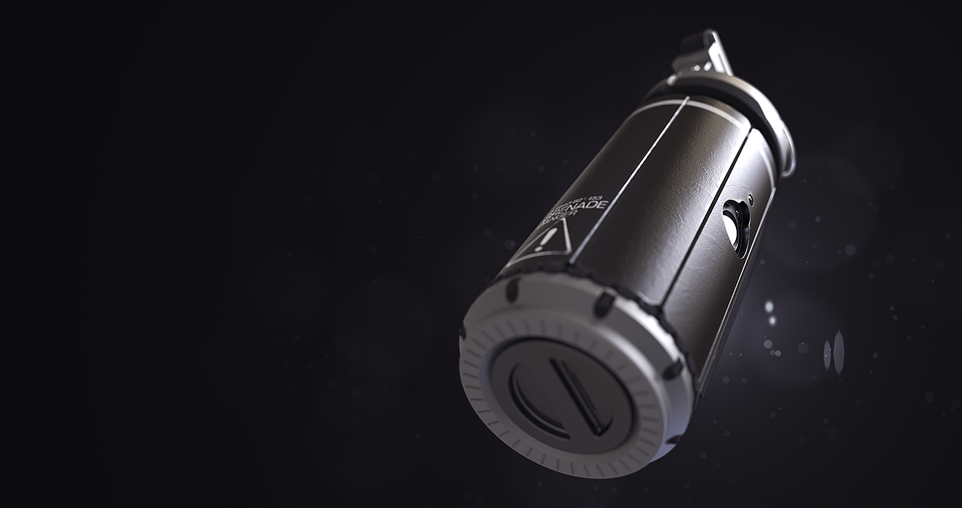 grenade，industrial design，