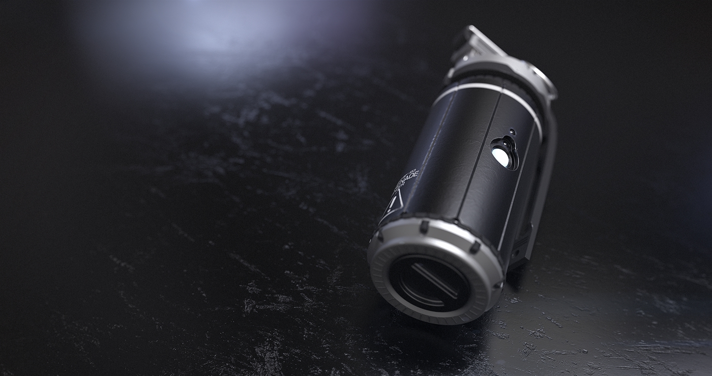 grenade，industrial design，