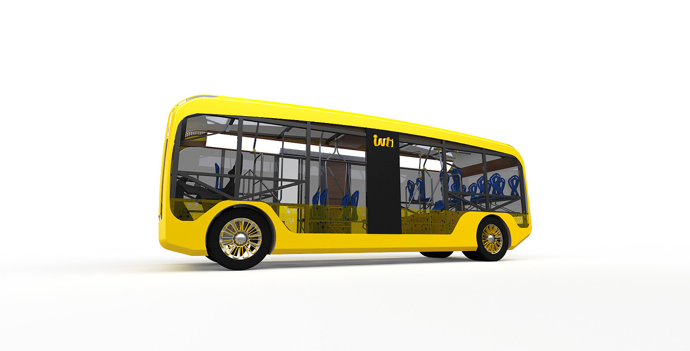 solar energy，Electric，bus，bus，Public transport system，