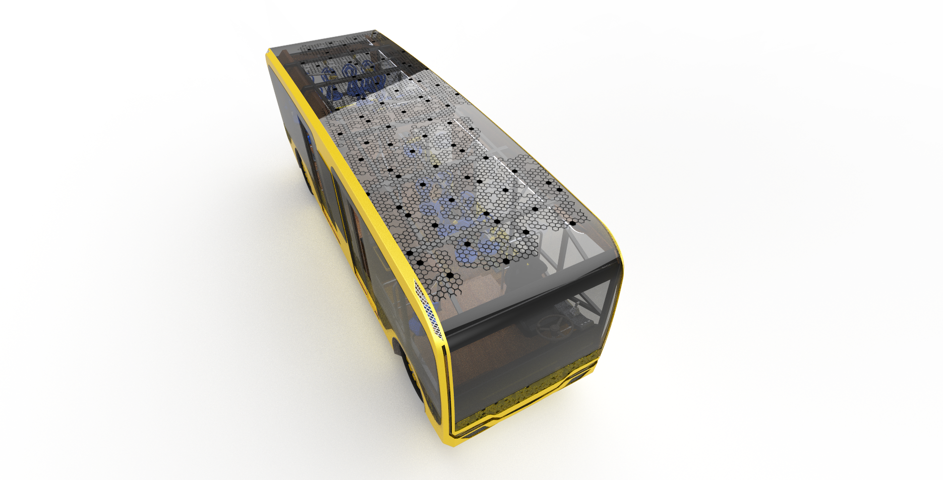 solar energy，Electric，bus，bus，Public transport system，