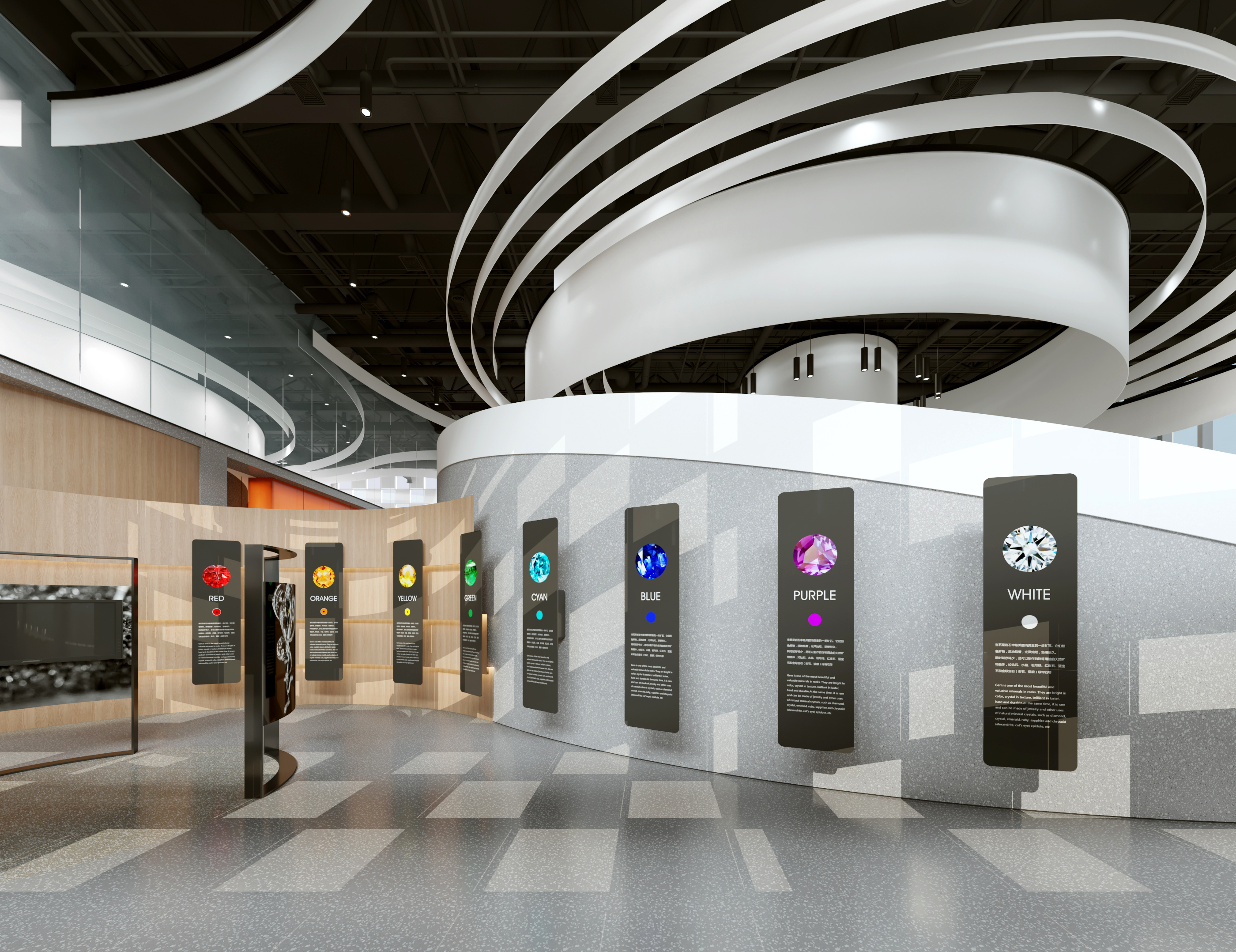 Exhibition hall design，Interior design，Shangfan architecture，