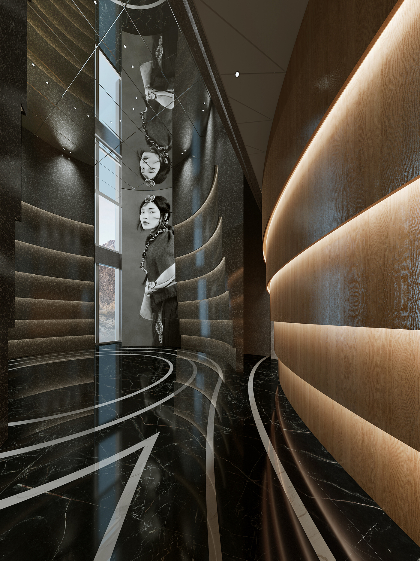 Exhibition hall design，Interior design，Shangfan architecture，