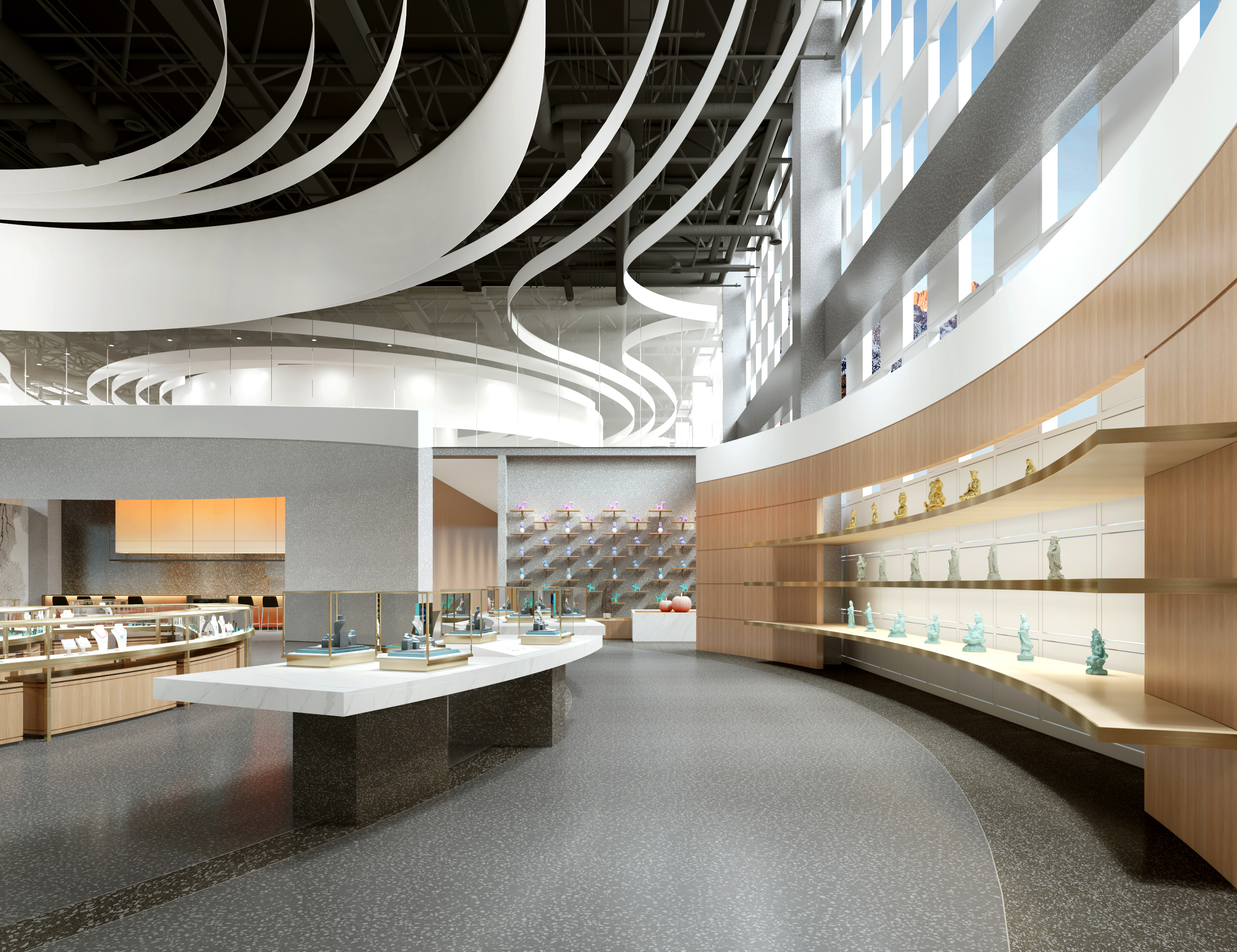 Exhibition hall design，Interior design，Shangfan architecture，