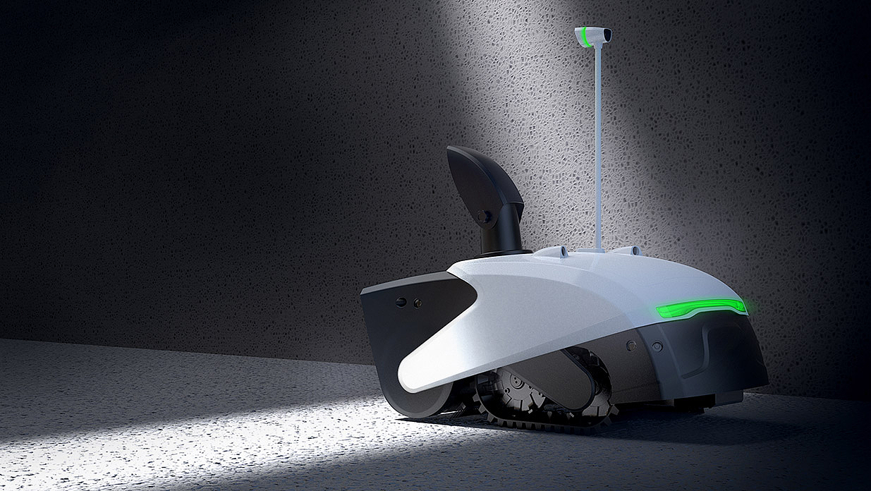 Design of snow shovel robot，Robot design，Snow shovel robot，
