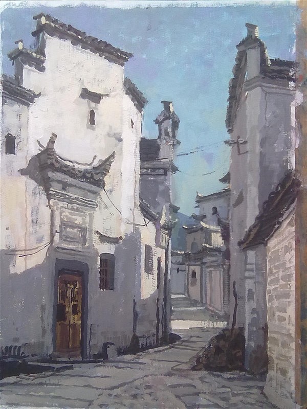 Anhui Hongcun sketching，