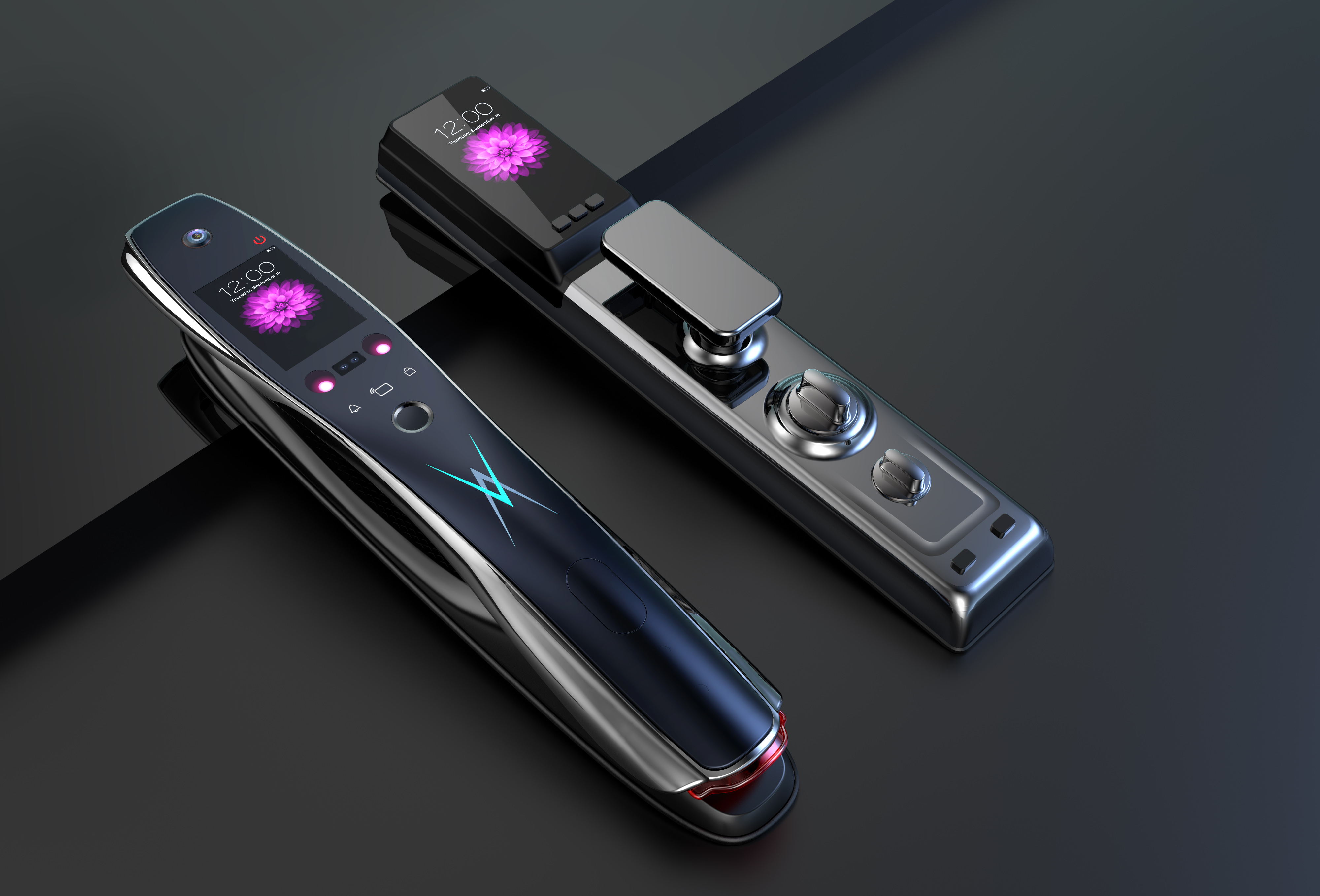 Intelligent door lock，Intelligent lock，