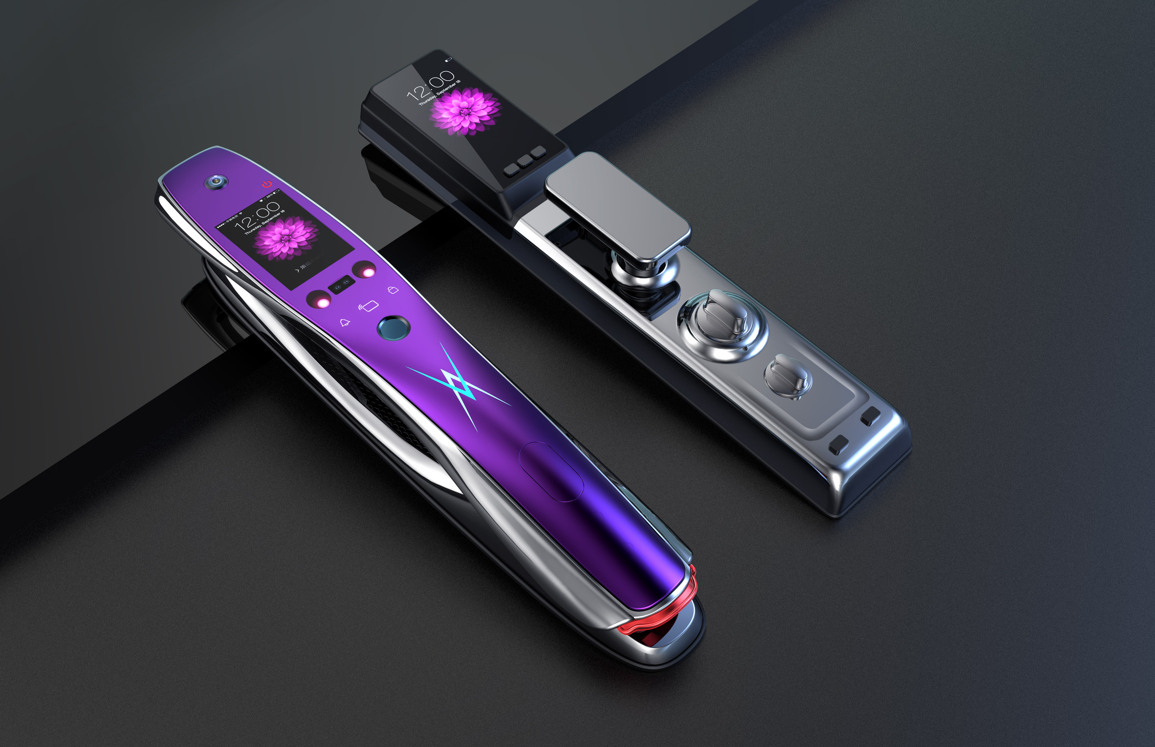 Intelligent door lock，Intelligent lock，