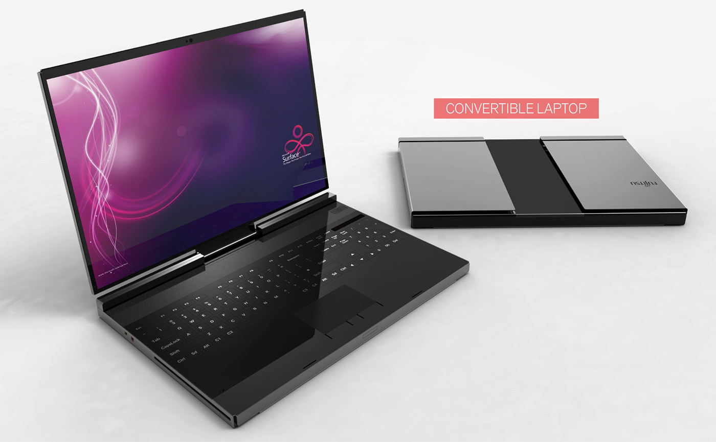 Fujitsu ，brand，Notebook computer，Touch screen，