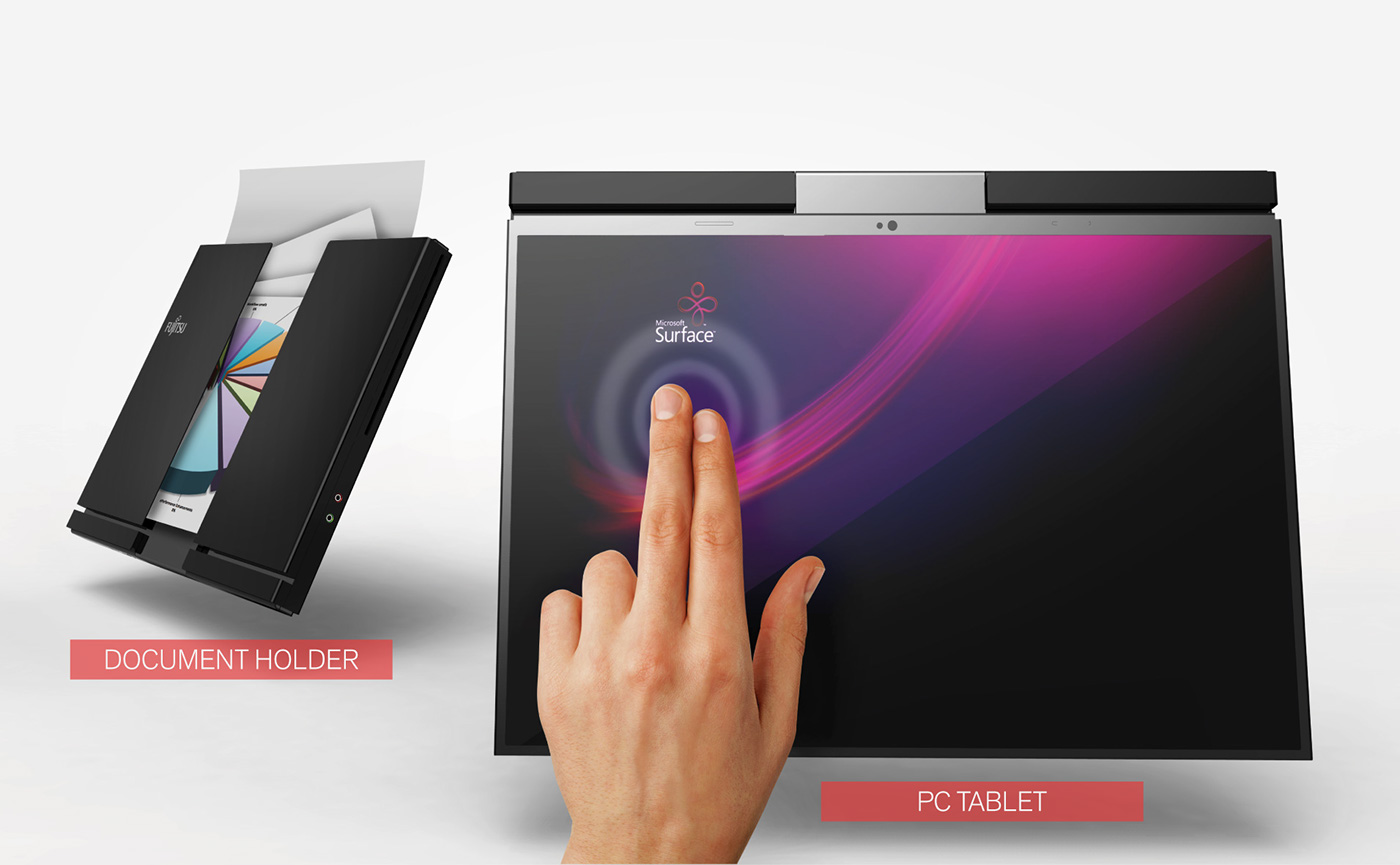 Fujitsu ，brand，Notebook computer，Touch screen，