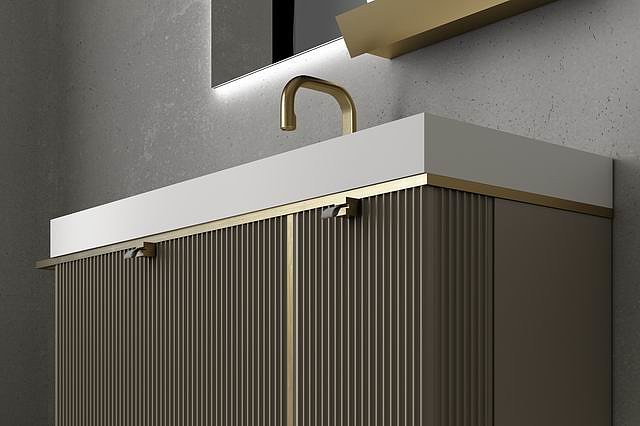 Jane luxury bathroom cabinet，