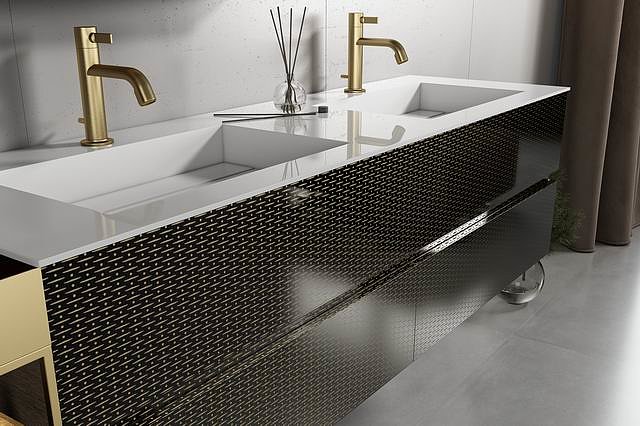 Jane luxury bathroom cabinet，
