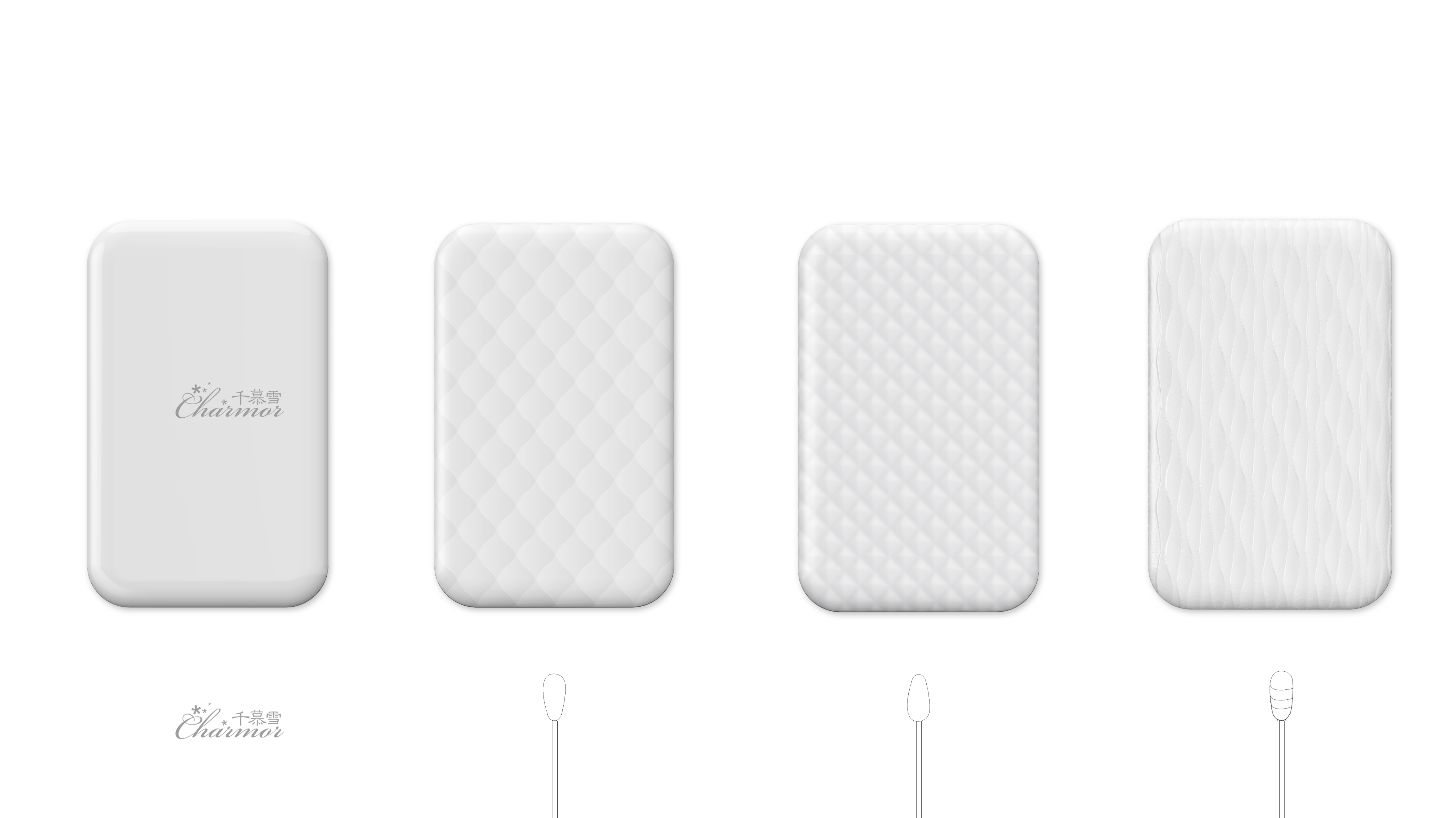 Daily necessities，Cotton swab box，originality，