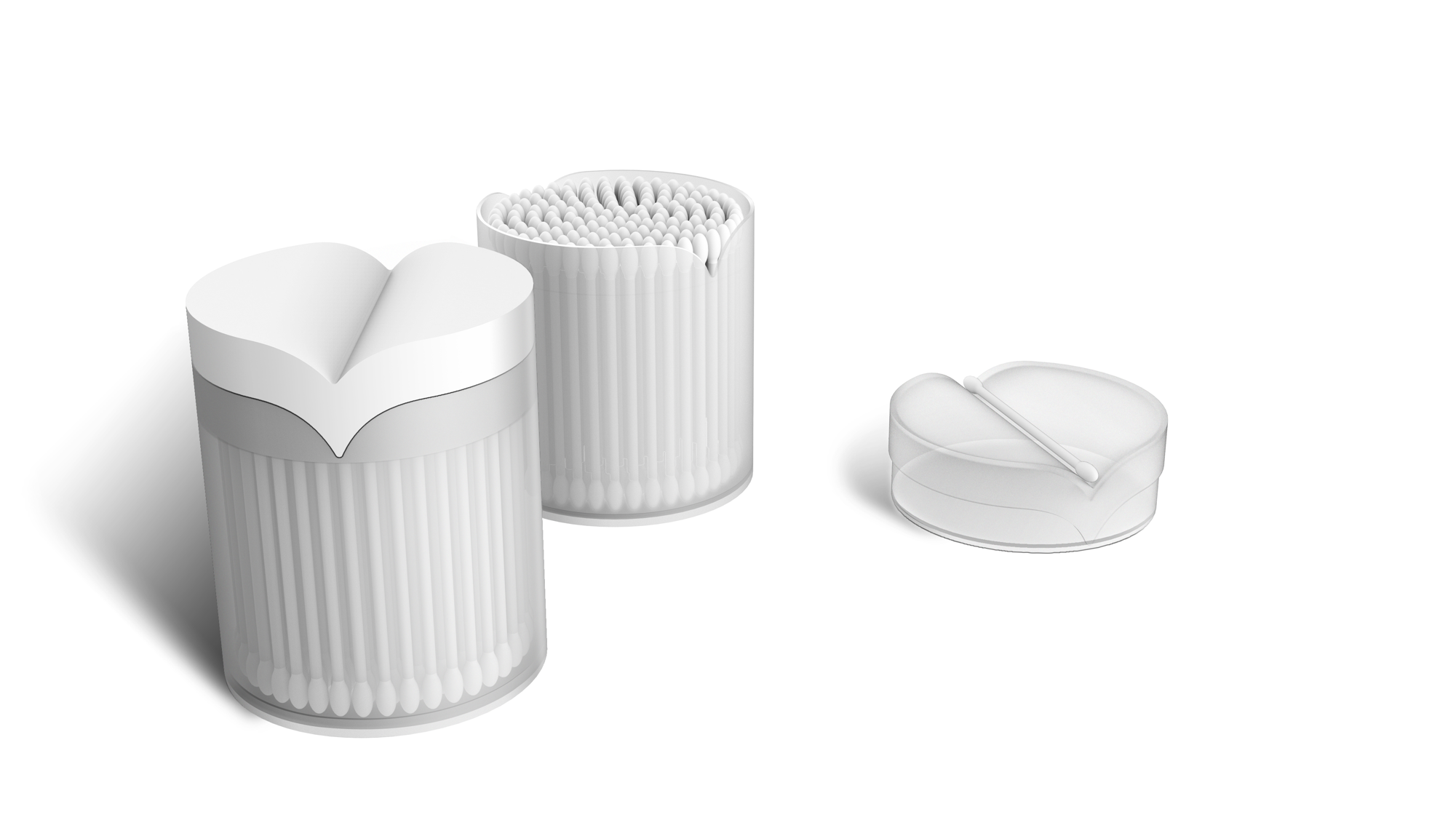 Daily necessities，Cotton swab box，originality，