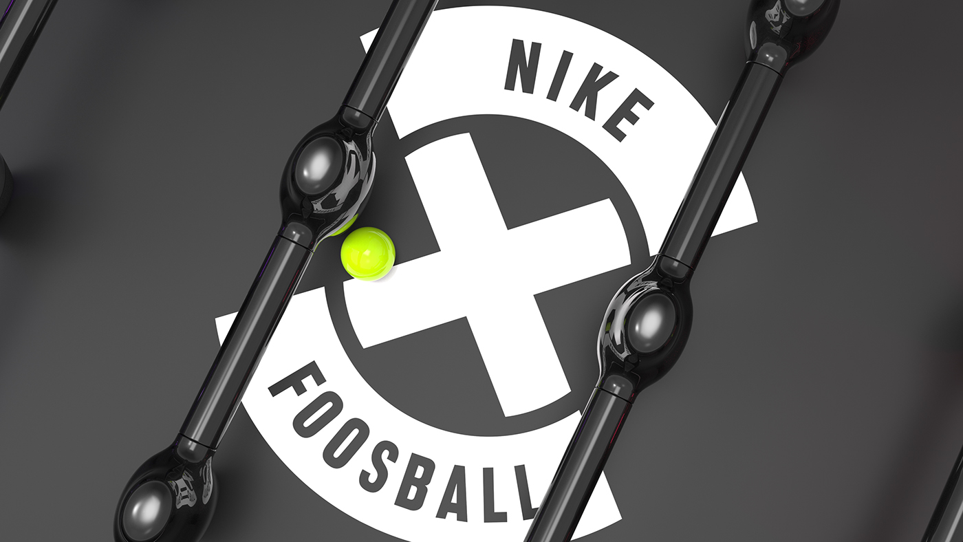 Table football，Nike，brand，brand，inspiration，nike，