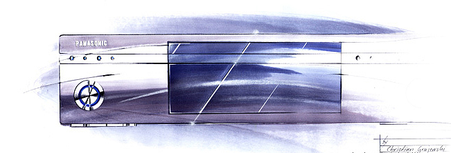 Mr Christian Graje，product design，Hand drawing，Marker light and shadow，