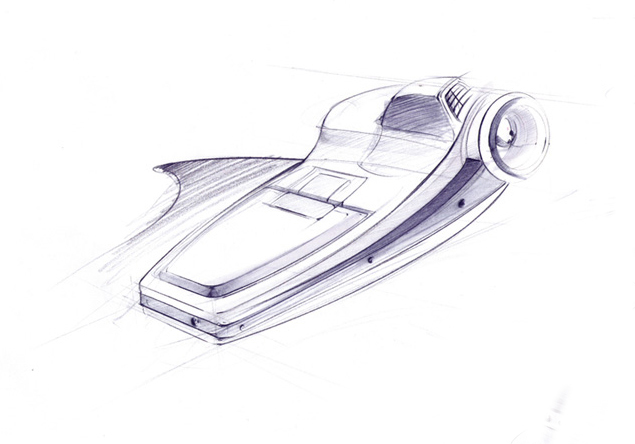 Mr Christian Graje，product design，Hand drawing，Marker light and shadow，
