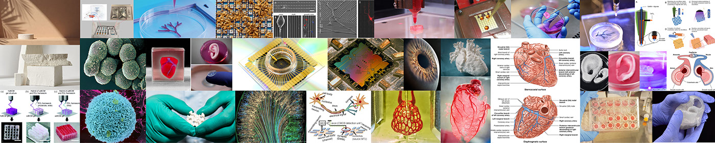 Bioprinting，3D printing，Cells，