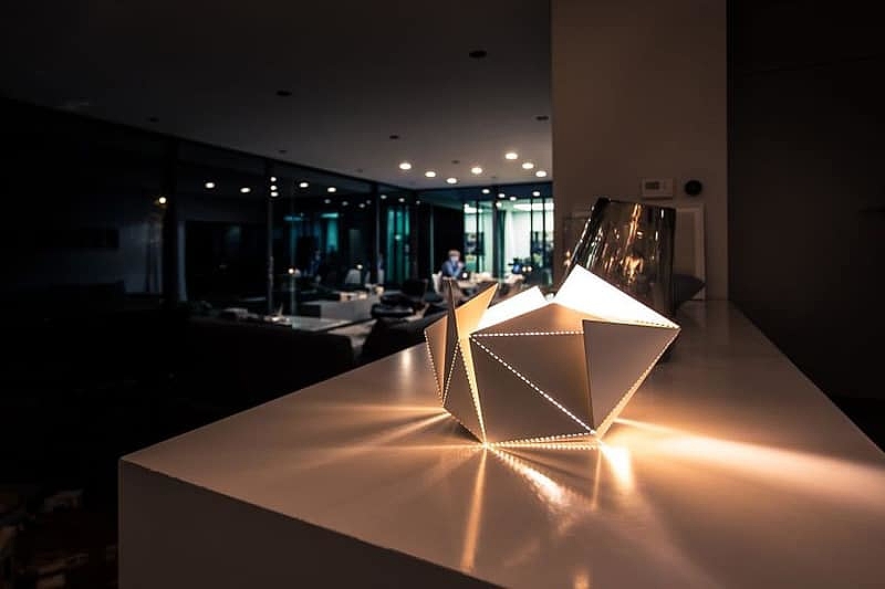 Origami，lamps and lanterns，Unique shape，Sense of design，