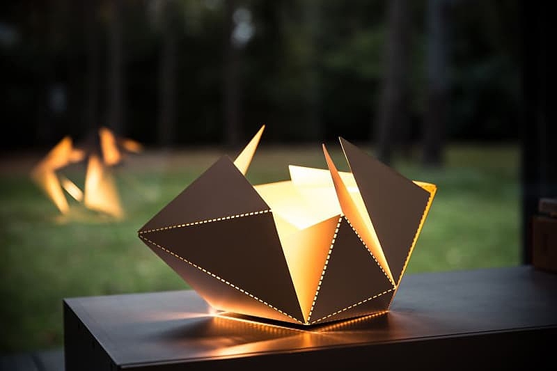 Origami，lamps and lanterns，Unique shape，Sense of design，