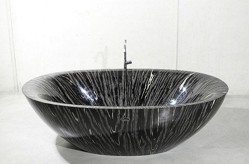 skin texture，Unique shape，bathtub，hand sink，Sense of design，wood，