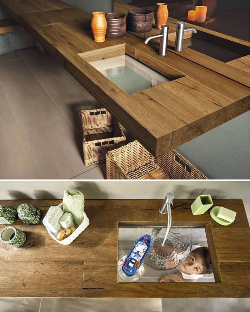 skin texture，Unique shape，bathtub，hand sink，Sense of design，wood，
