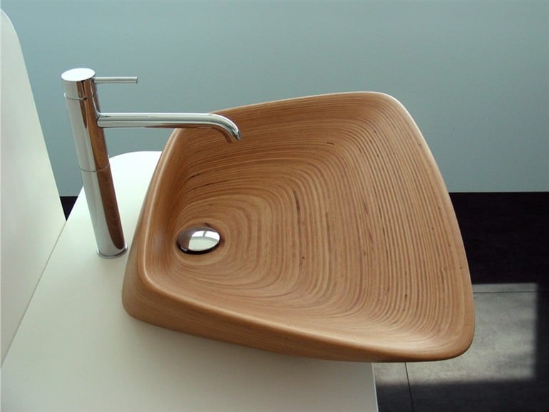 skin texture，Unique shape，bathtub，hand sink，Sense of design，wood，
