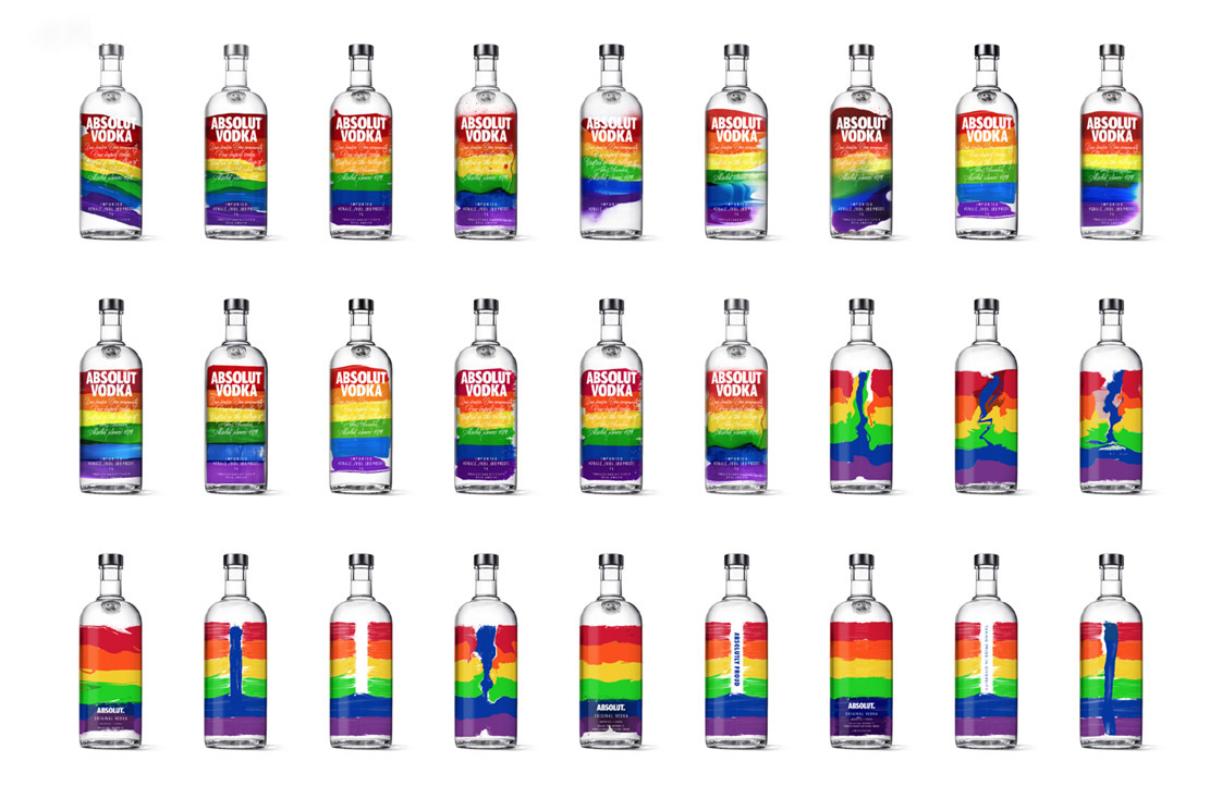 Rainbow design，Alcohol，award-winning work，Excellent design，