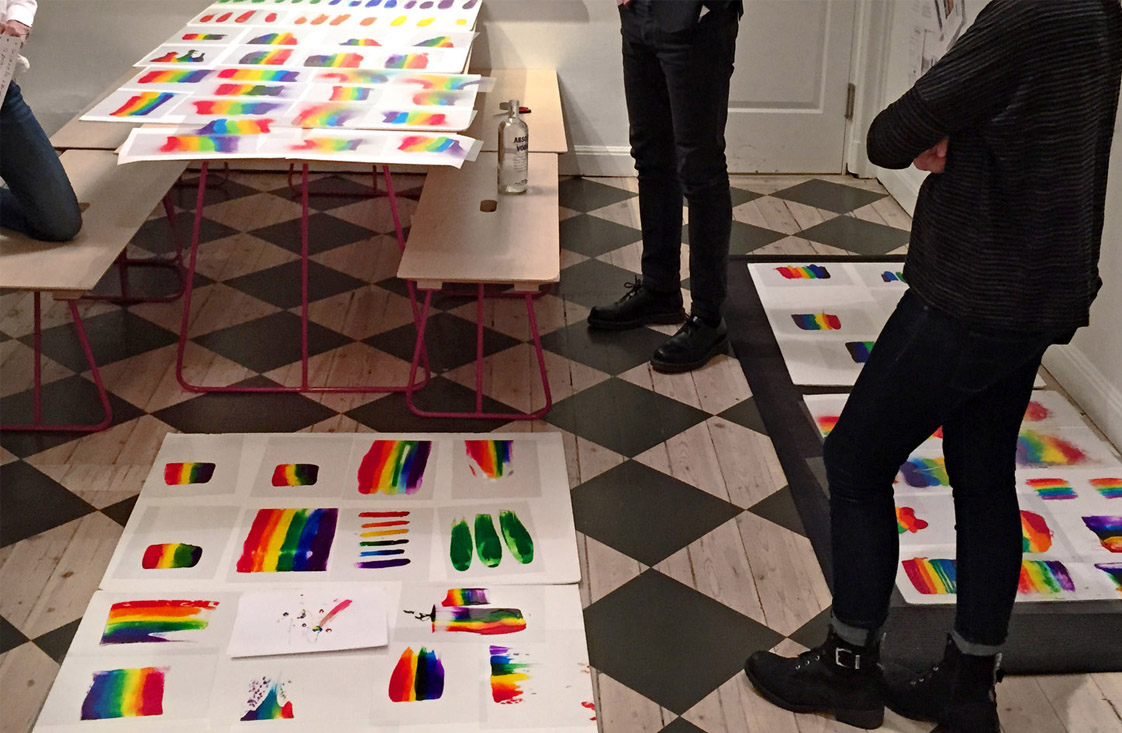 Rainbow design，Alcohol，award-winning work，Excellent design，