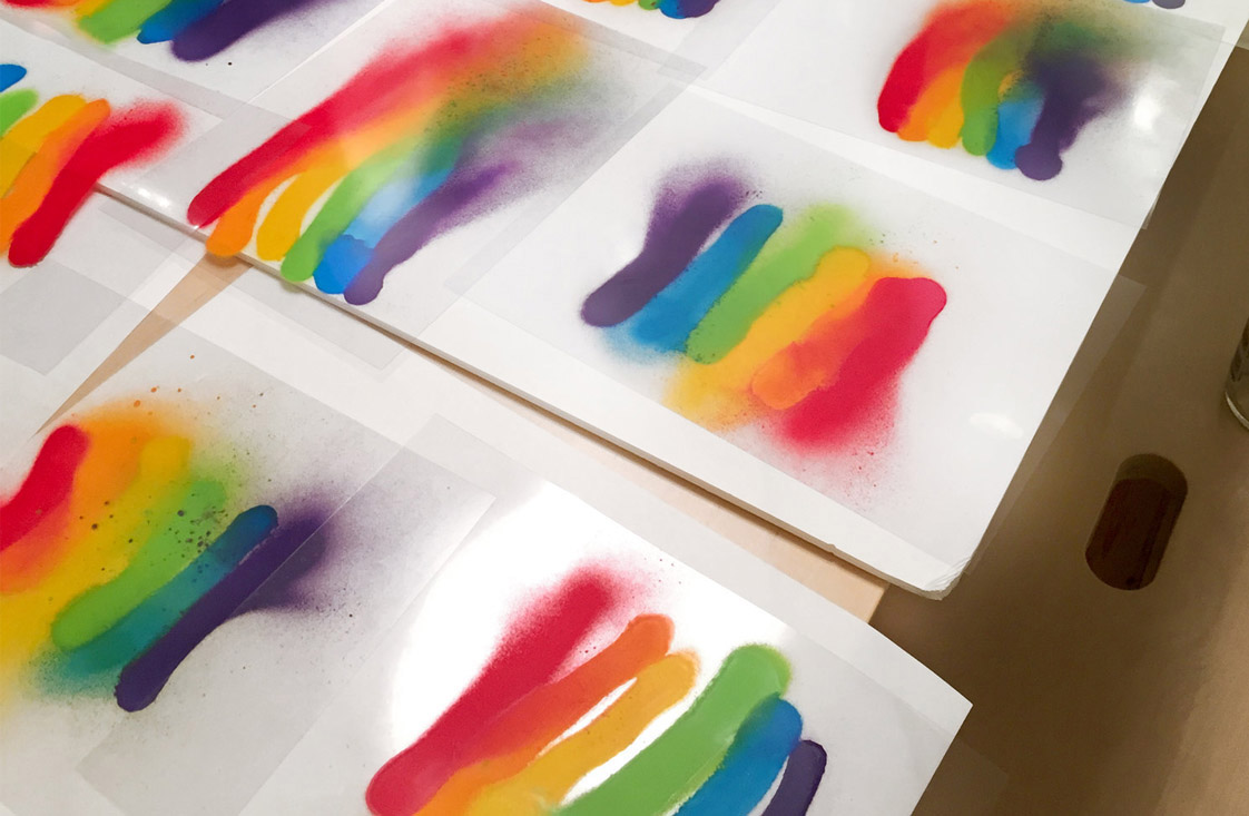 Rainbow design，Alcohol，award-winning work，Excellent design，