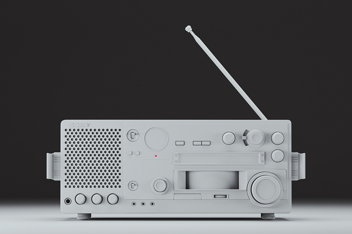 Sony ICF-6800W，Sony，radio，