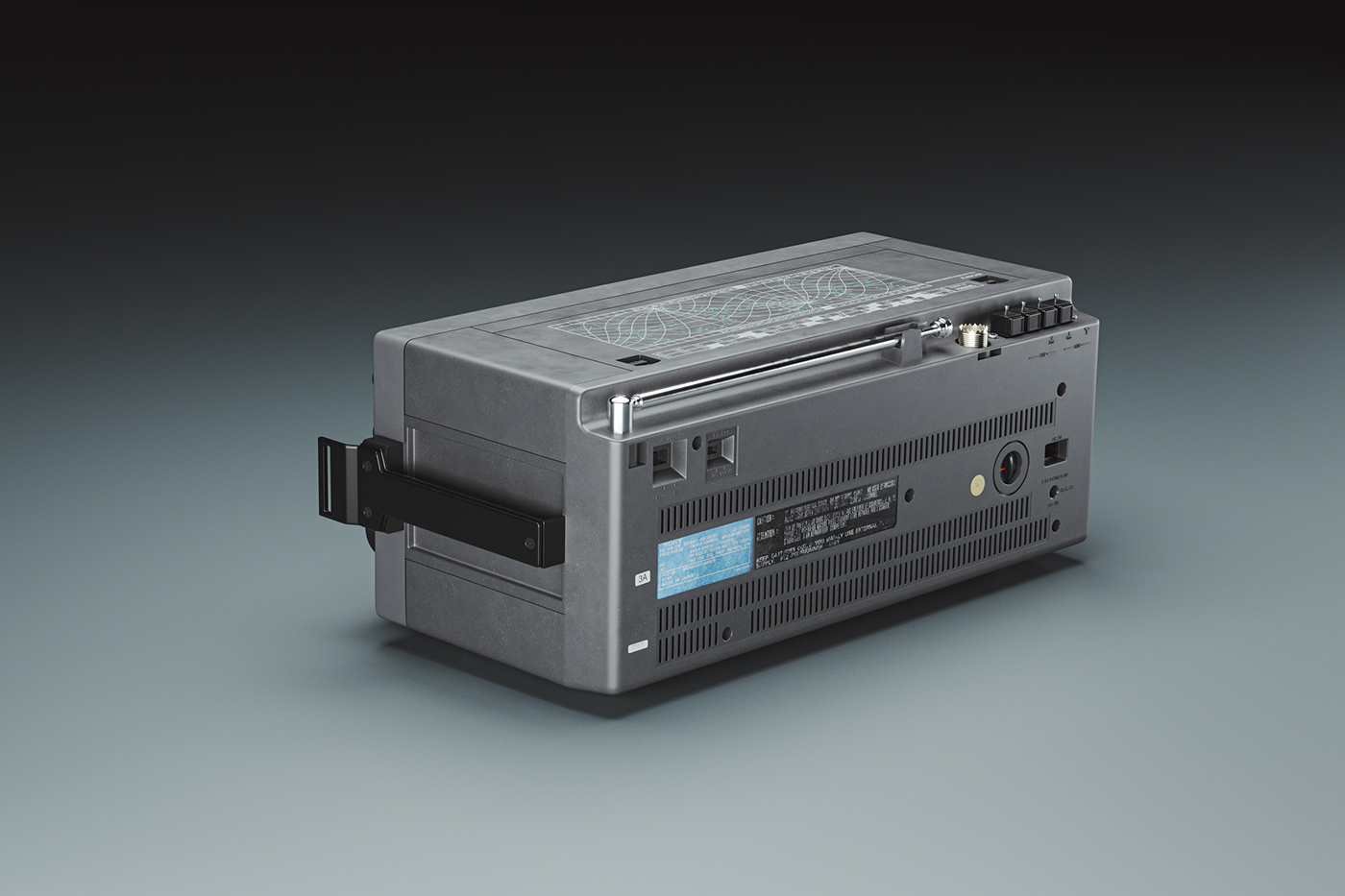 Sony ICF-6800W，Sony，radio，