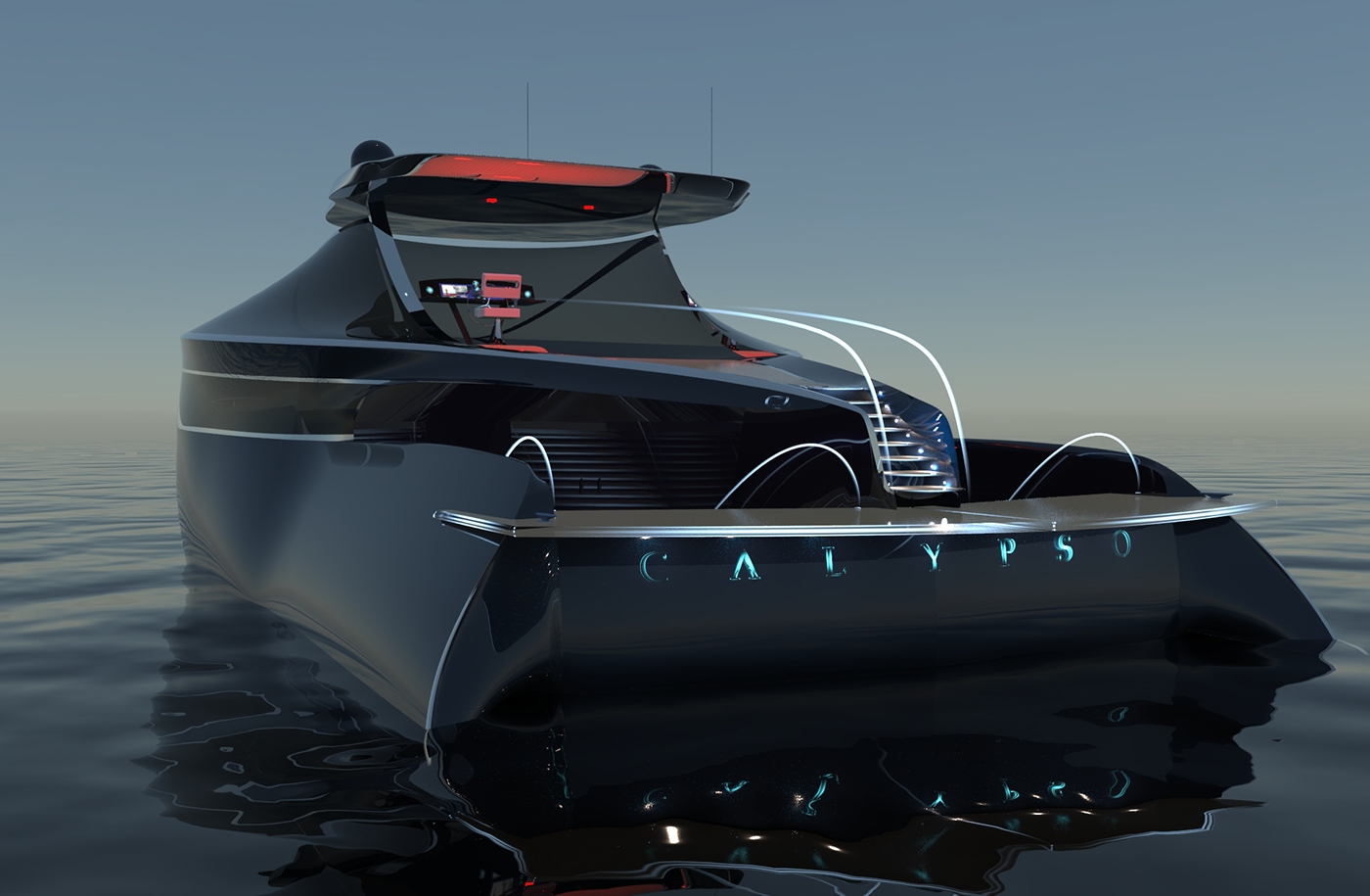 Luxury yacht ，Ship design，vehicle，