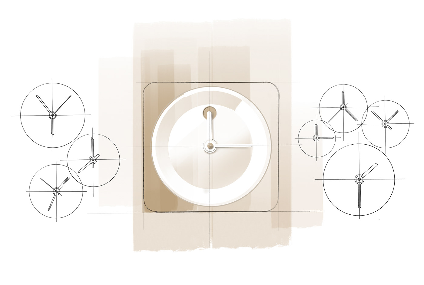 clocks and watches，TWELVE，Minimalist master，