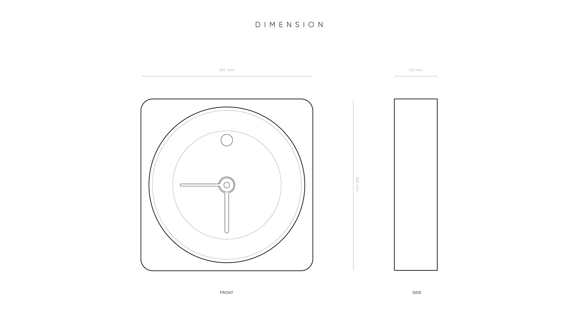 clocks and watches，TWELVE，Minimalist master，