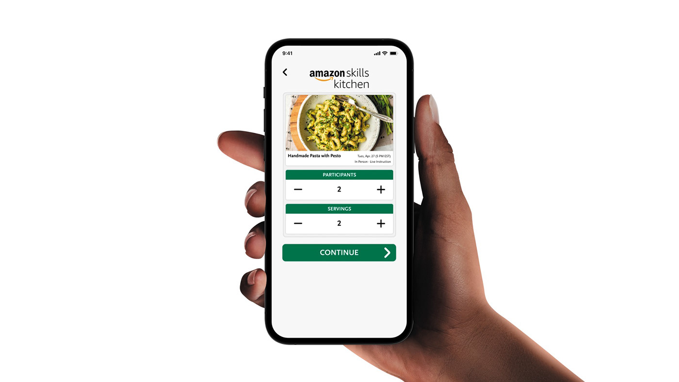 Amazon，Skill kitchen，modularization，