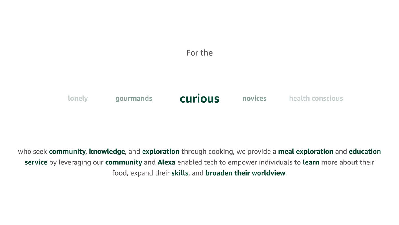 Amazon，Skill kitchen，modularization，