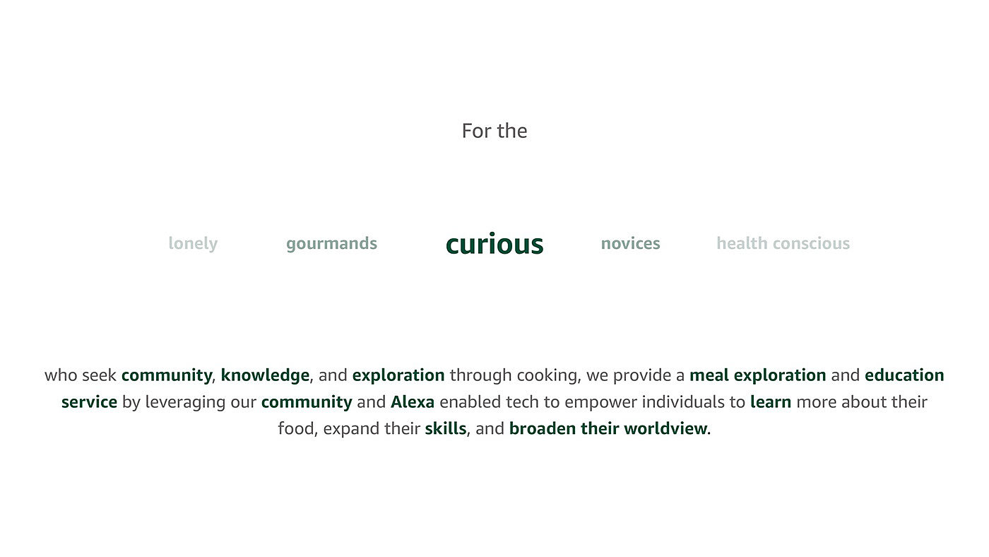 Amazon，Skill kitchen，modularization，