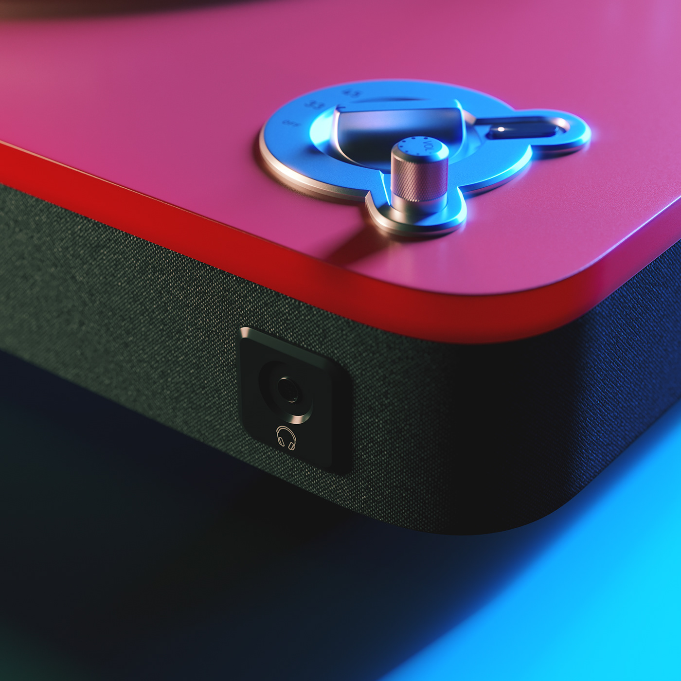 turntable，three-dimensional model，Vinyl record player，modeling，Render，c4d，