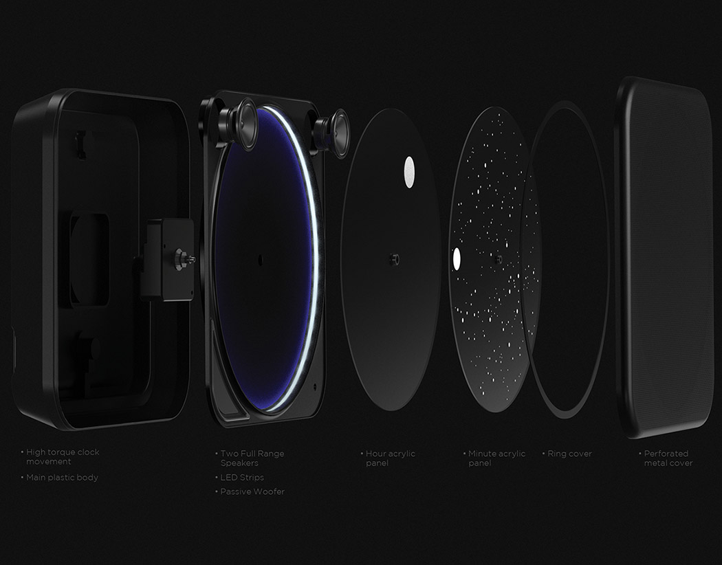 Clock，speaker，Cosmos，